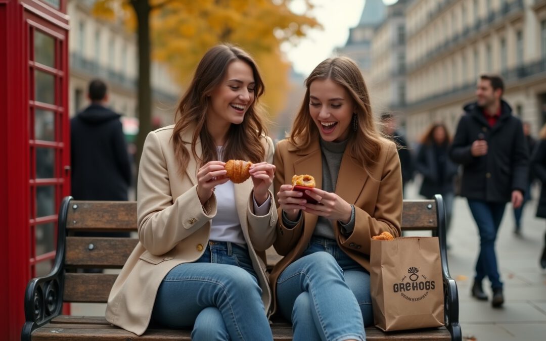 James Charles visits UK bakery Greggs and goes viral